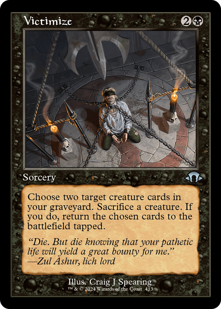 Image of Victimize (Retro Frame) (MH3-413) - Modern Horizons 3