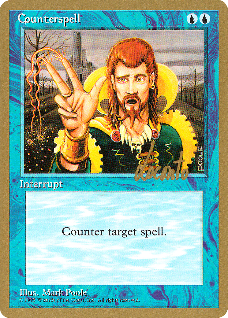 Image of Counterspell - 1996 Michael Loconto (4ED) (WCD-) - Pro Tour Collector Set