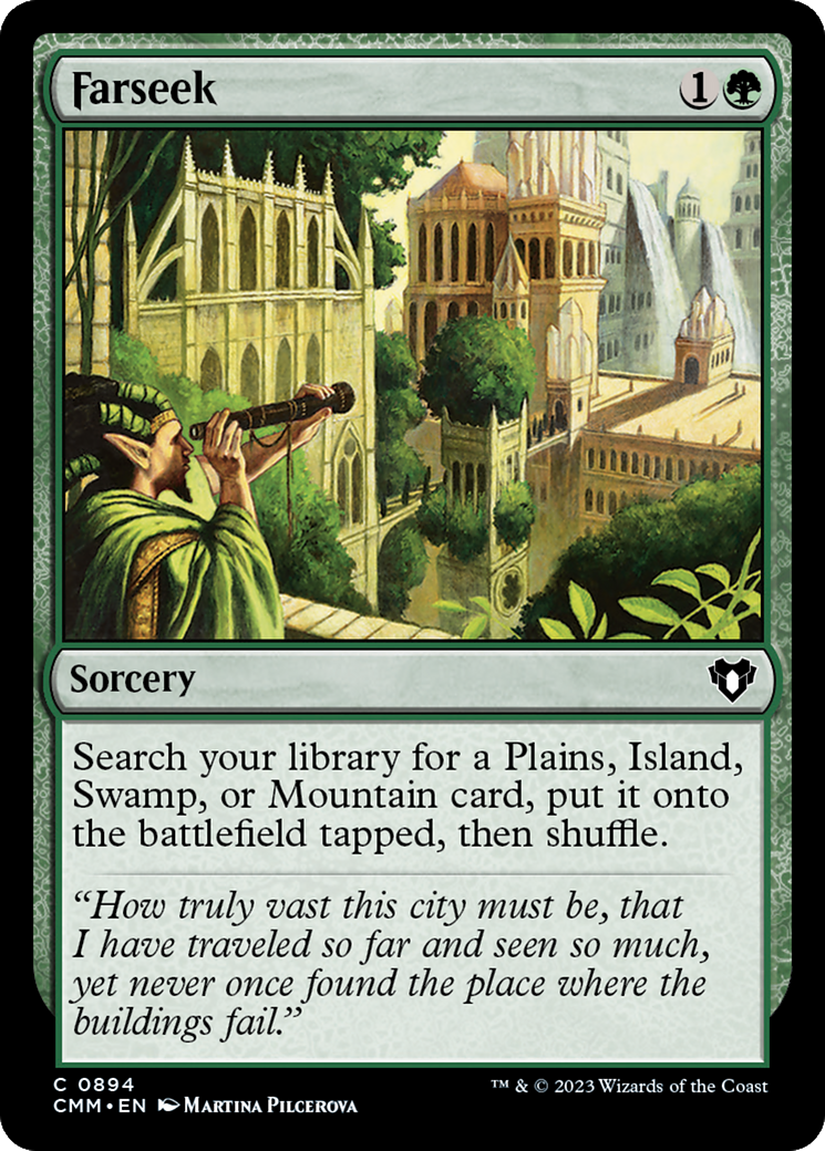 Image of Farseek (CMM-894) - Commander Masters