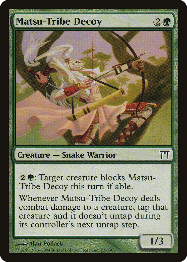 Image of Matsu-Tribe Decoy (CHK-227) - Champions of Kamigawa Foil