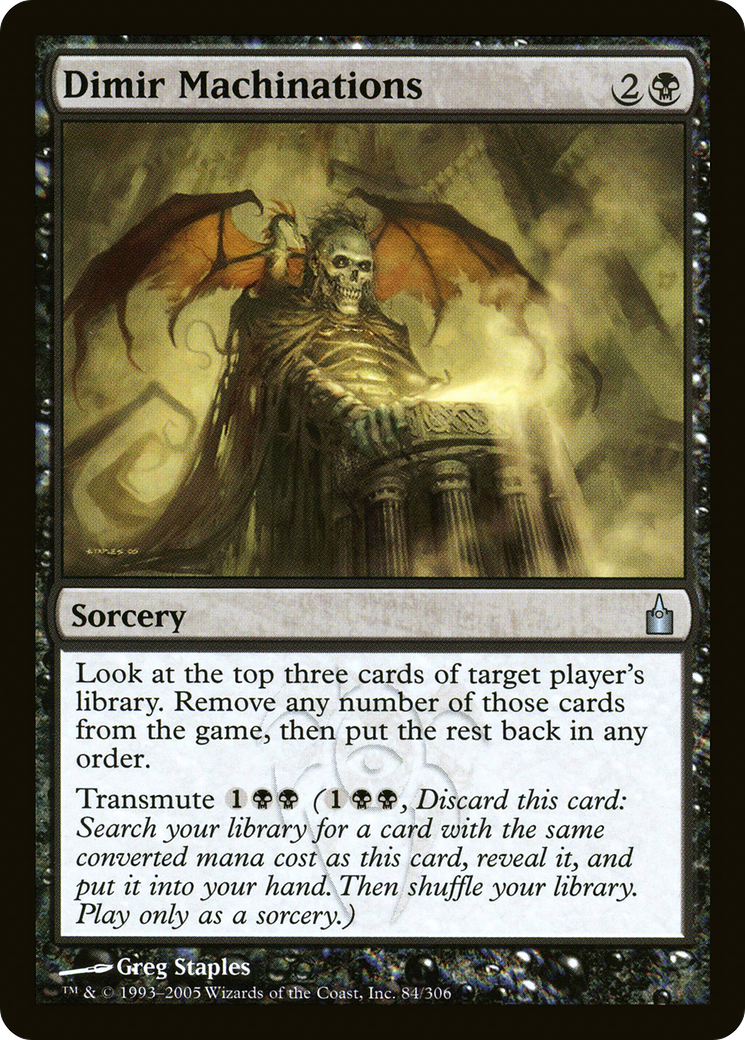 Image of Dimir Machinations (RAV-084) - Ravnica: City of Guilds