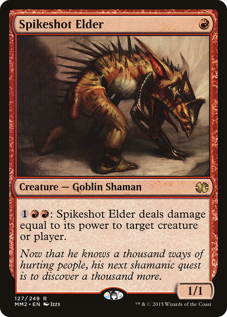 Image of Spikeshot Elder (MM2-127) - Modern Masters 2015 Foil