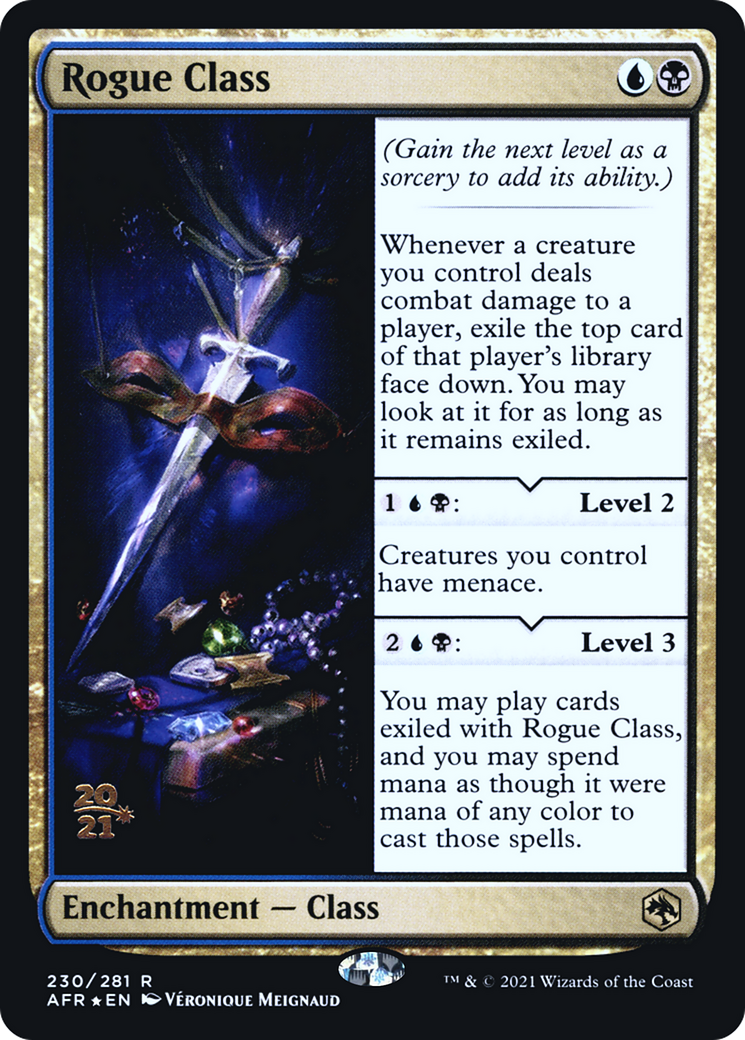 Image of Rogue Class (PRE-230) - Adventures in the Forgotten Realms Promos Foil