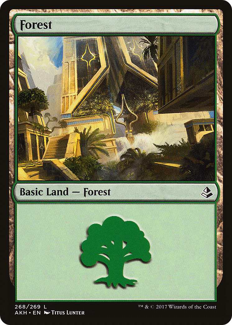 Image of Forest (268) (AKH-268) - Amonkhet
