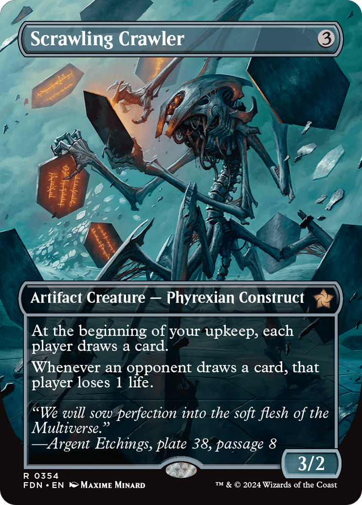 Image of Scrawling Crawler (Borderless) (FDN-354) - Foundations (Borderless)