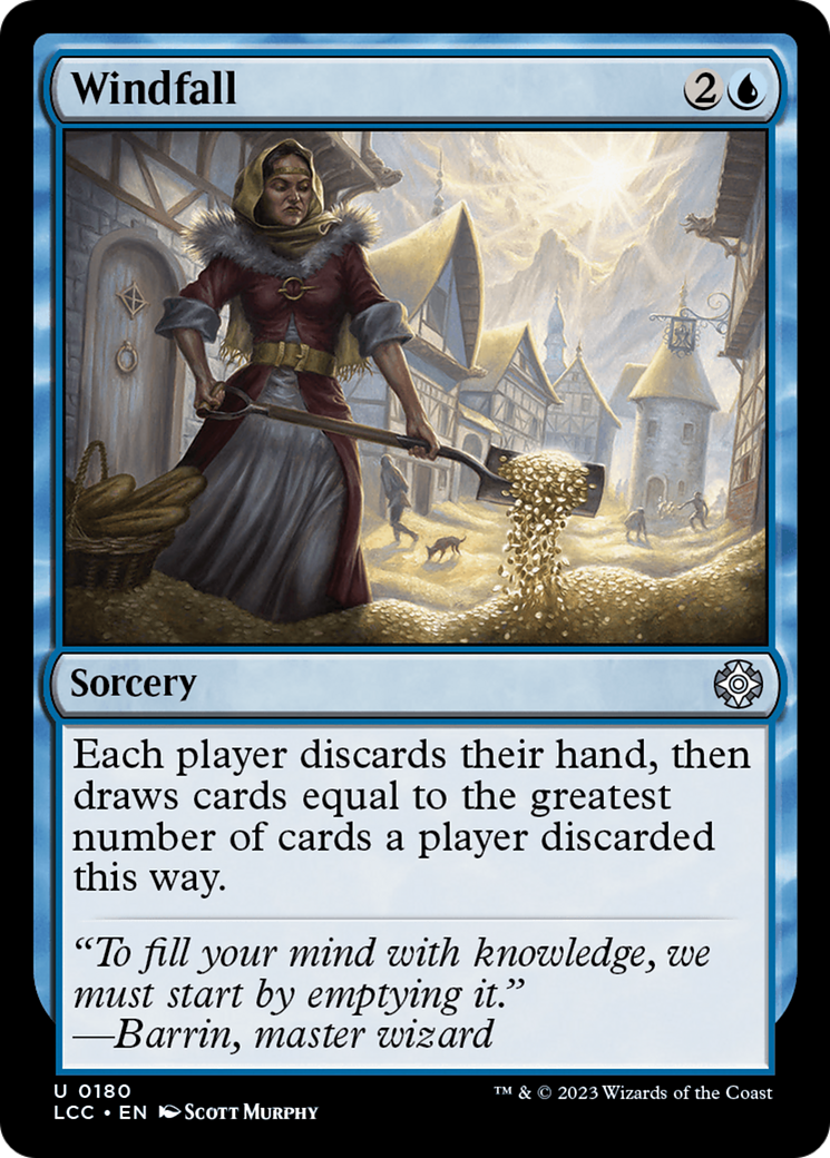 Image of Windfall (LCC-180) - The Lost Caverns of Ixalan Commander