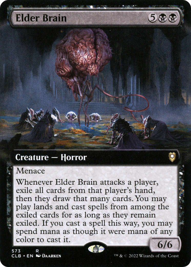 Image of Elder Brain (Extended Art) (CLB-573) - Commander Legends: Battle for Baldur's Gate: (Extended Art)