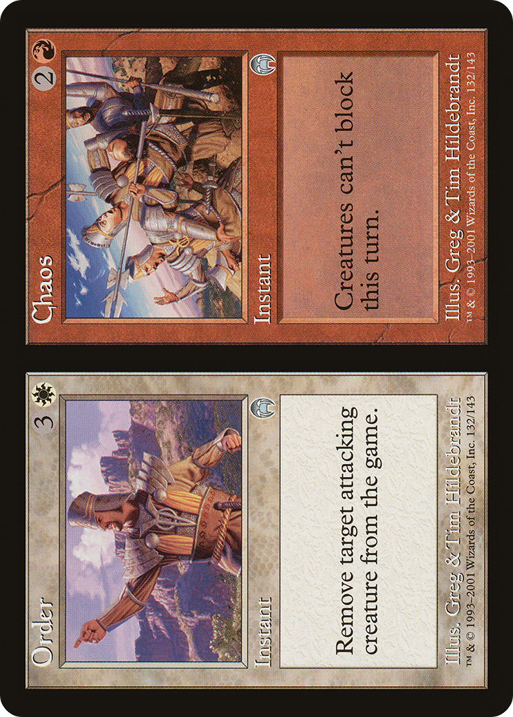 Image of Order // Chaos (APC-132) - Apocalypse Foil