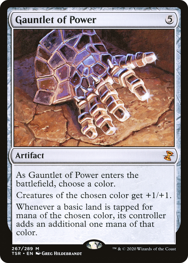 Image of Gauntlet of Power (TSR-267) - Time Spiral Remastered