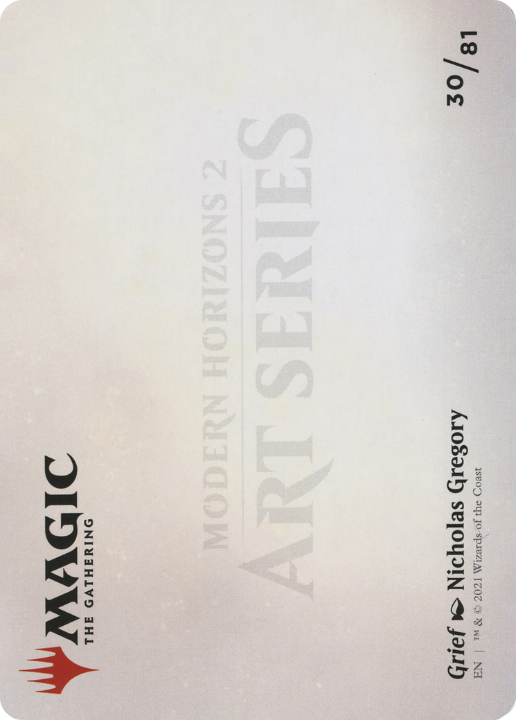 Image of Grief // Grief (AMH2-030) - Modern Horizons 2 Art Series (Borderless)