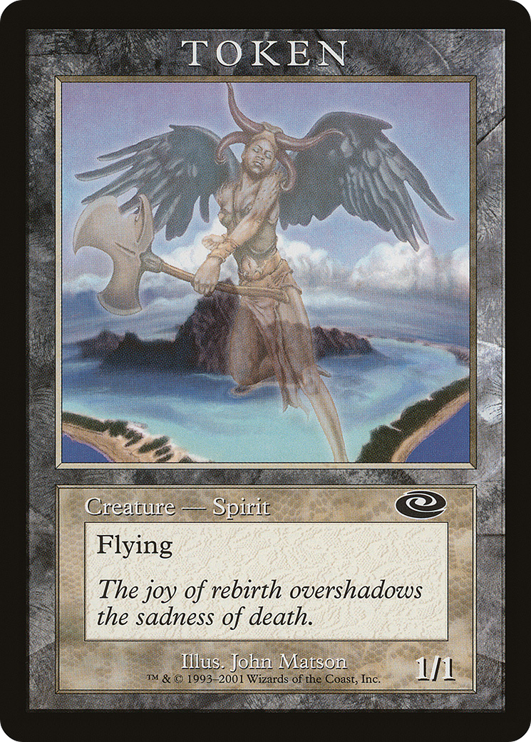 Image of Spirit Token (PLS) (MPRP-) - Magic Player Rewards 2001