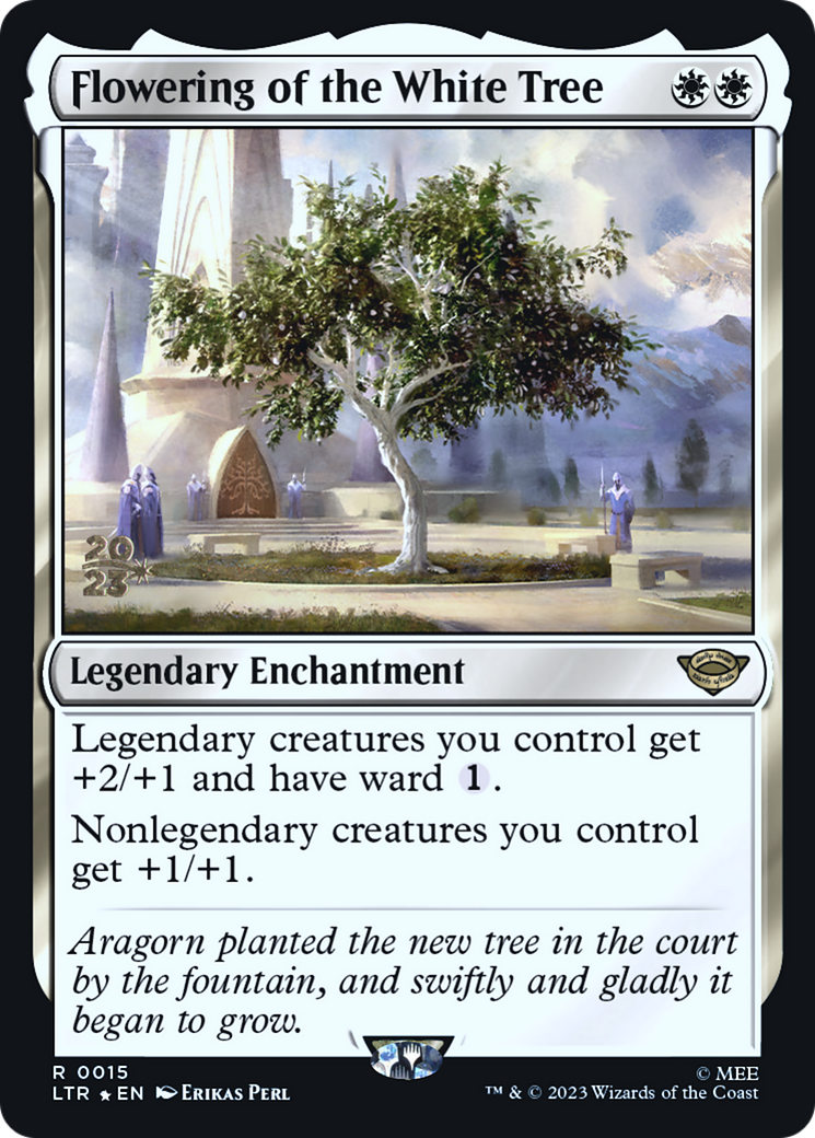 Image of Flowering of the White Tree (PRE-015) - Tales of Middle-earth Promos Foil
