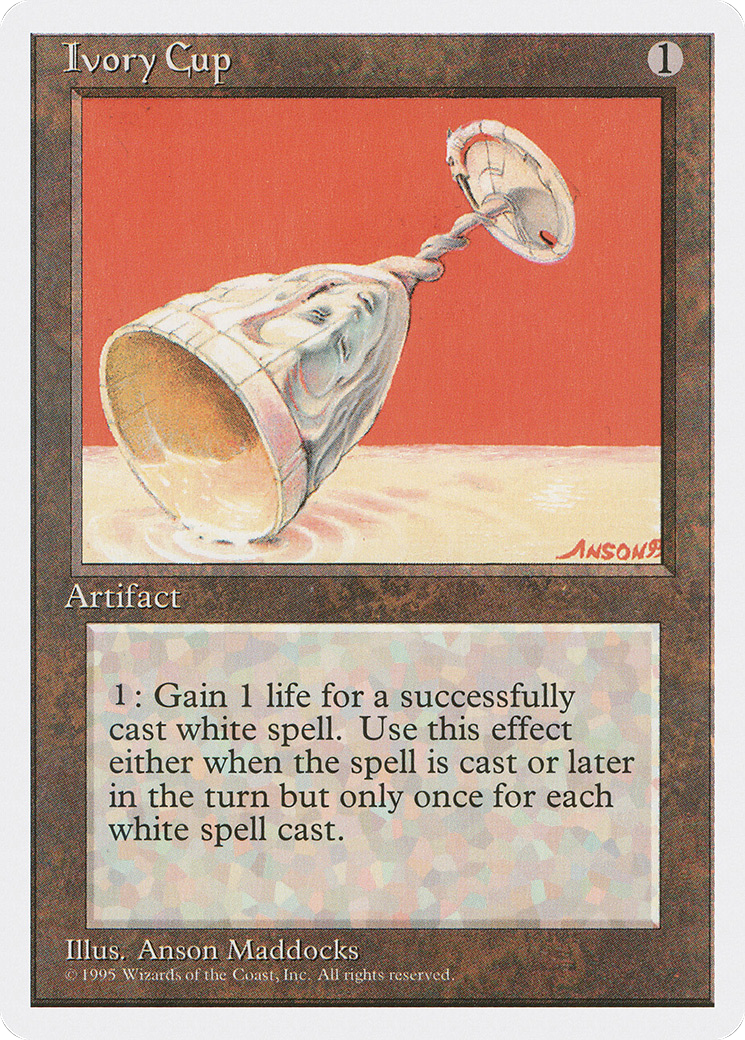 Image of Ivory Cup (4ED-) - Fourth Edition