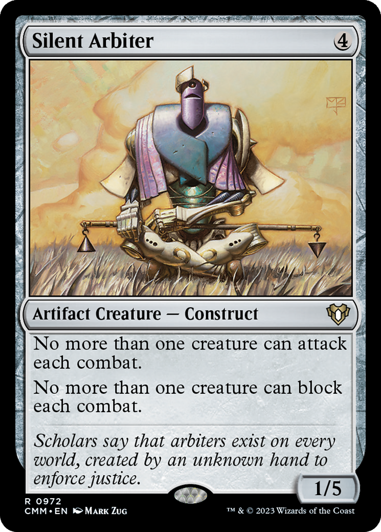 Image of Silent Arbiter (CMM-972) - Commander Masters