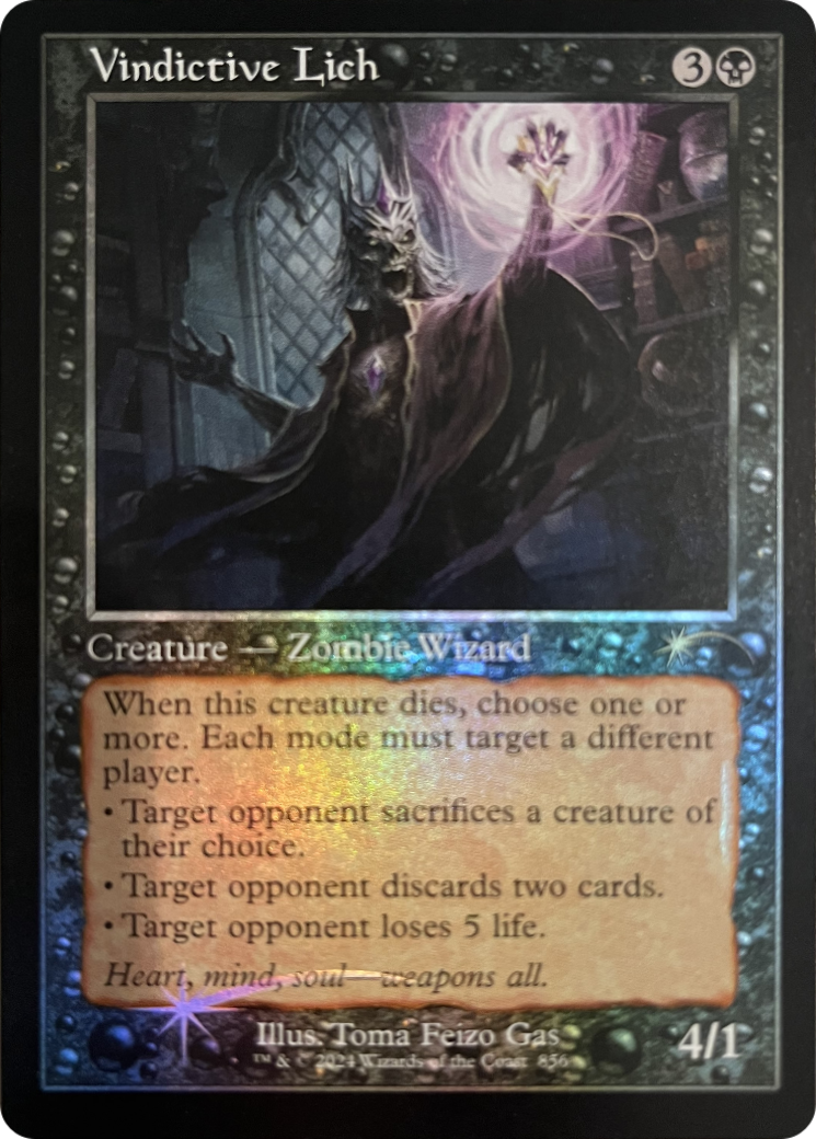 Image of Vindictive Lich (SLD-856) - Secret Lair Drop Foil