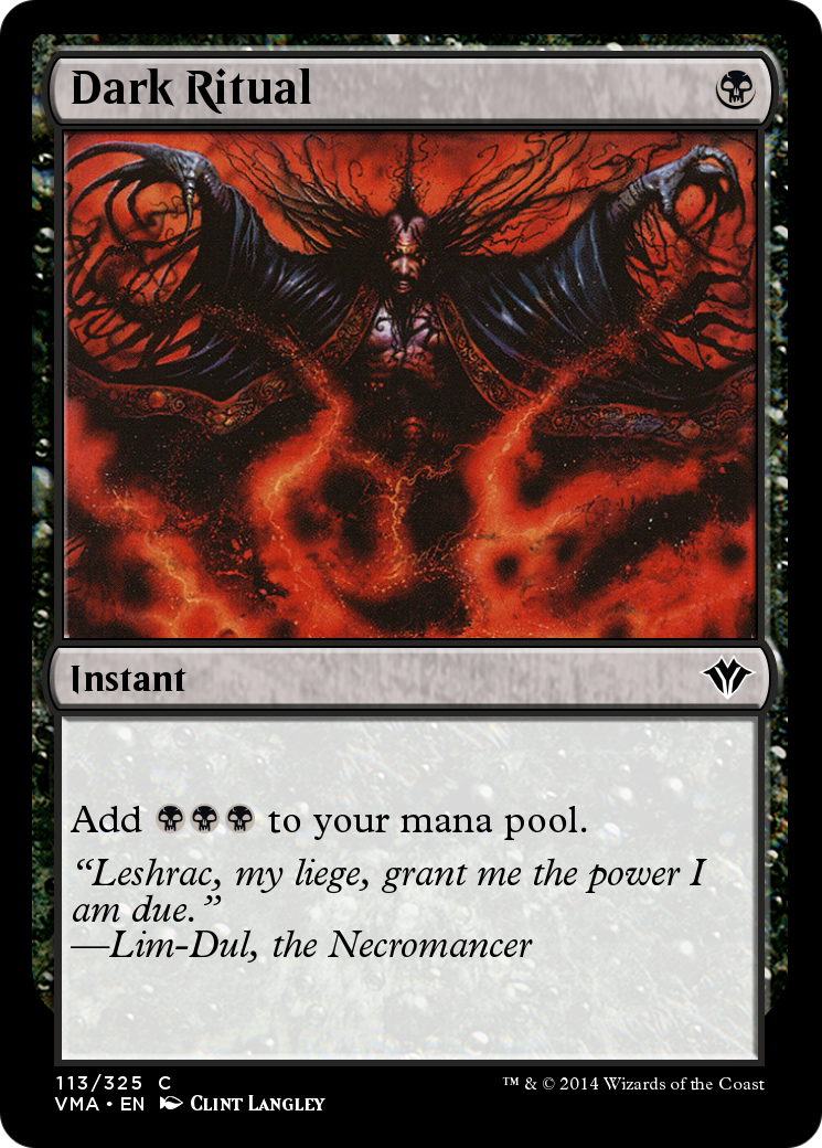 Image of Dark Ritual (VMA-113) - Vintage Masters