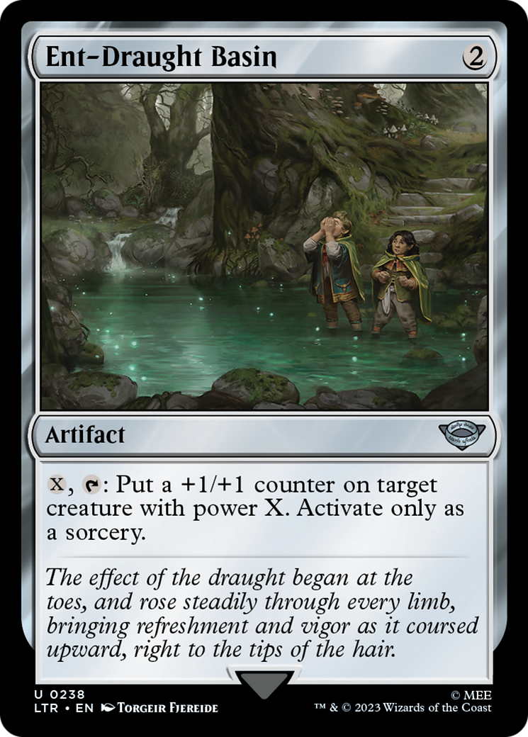 Image of Ent-Draught Basin (LTR-238) - The Lord of the Rings: Tales of Middle-earth Foil