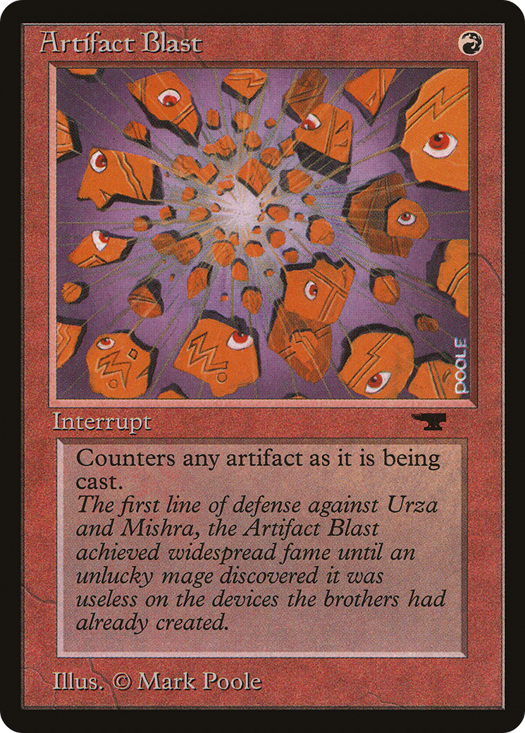 Image of Artifact Blast (ATQ-) - Antiquities