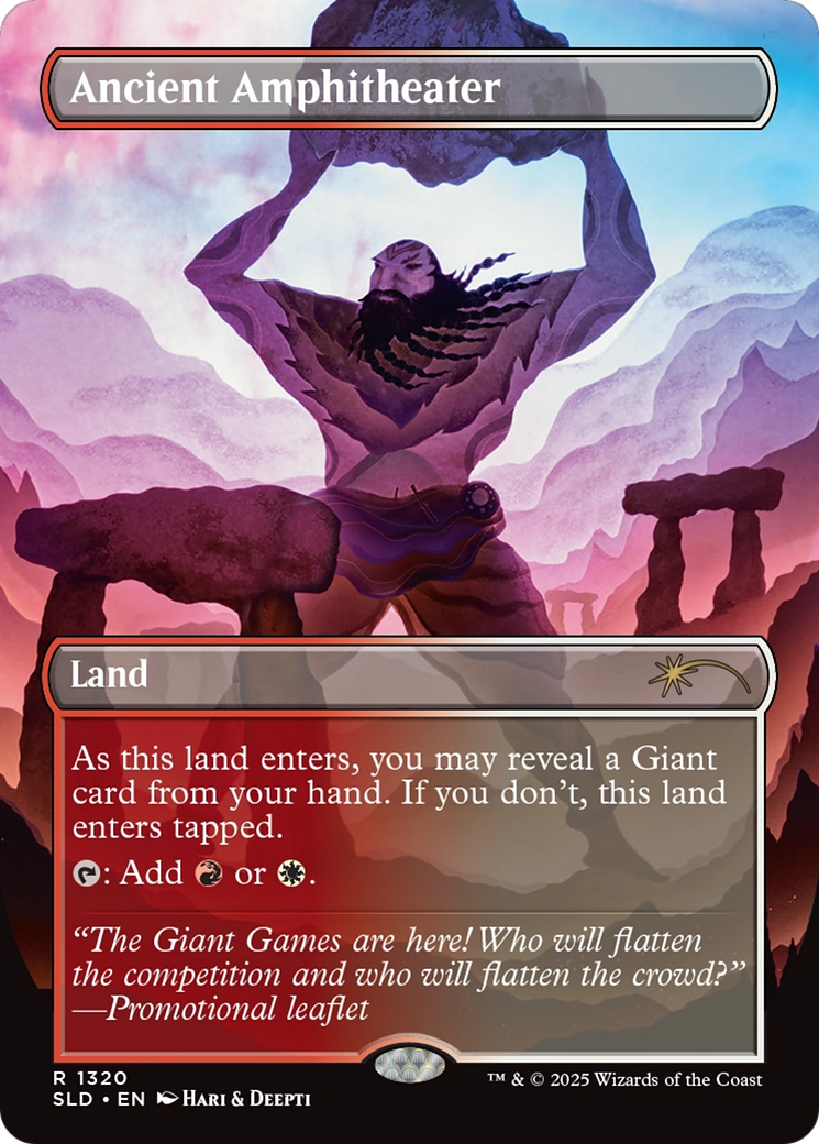 Image of Ancient Amphitheater (SLD-1320) - Secret Lair Drop (Borderless) Foil