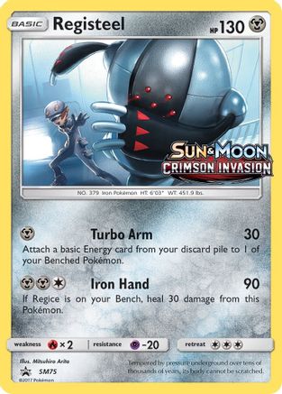 Image of Registeel SM75  - Holofoil SM Promos - Promo