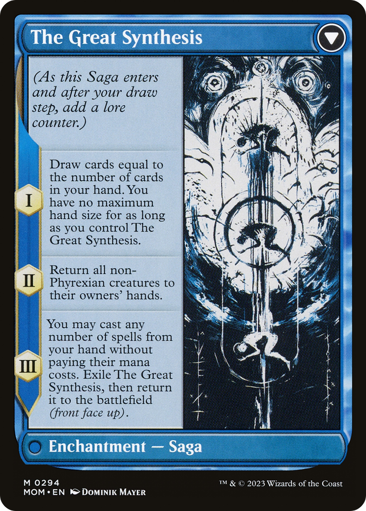 Image of Jin-Gitaxias (Showcase) (MOM-294) - March of the Machine: (Showcase) (Borderless)