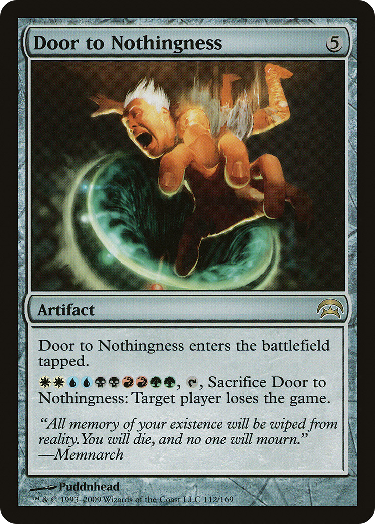 Image of Door to Nothingness (HOP-112) - Planechase