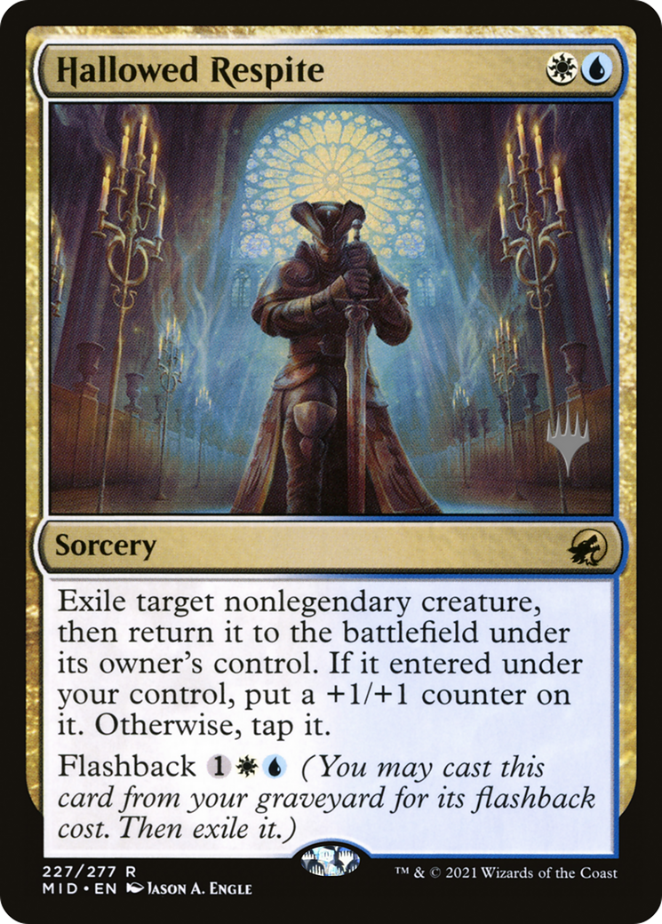 Image of Hallowed Respite (PPMID-227) - Innistrad: Midnight Hunt Promos Foil
