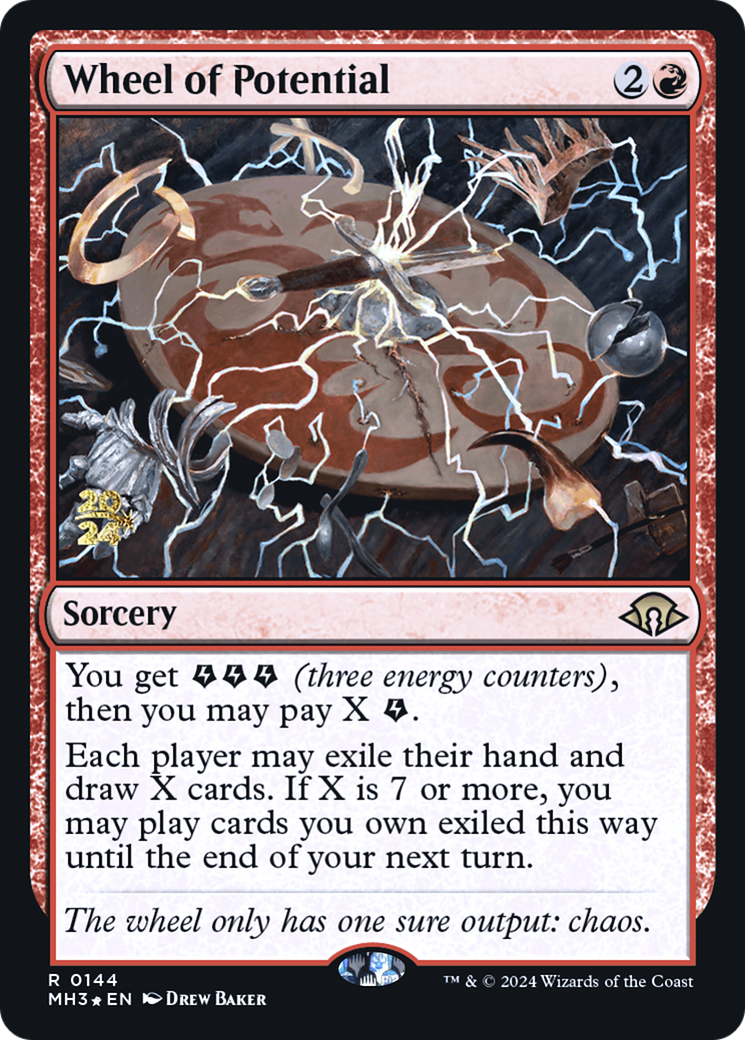 Image of Wheel of Potential (PRE-144) - Modern Horizons 3 Promos Foil