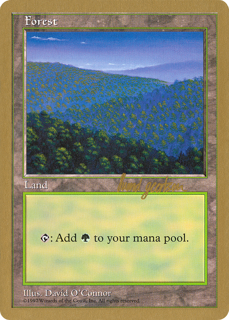 Image of Forest (418) - 1997 Svend Geertsen (5ED) (WCD-) - World Championship Decks 1997