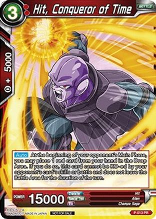 Image of Hit, Conqueror of Time (Foil Version) (P-013) - Promotion Cards