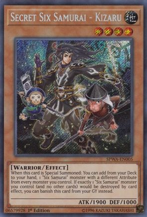 Image of Secret Six Samurai - Kizaru (SPWA-EN005) - Spirit Warriors 1st Edition