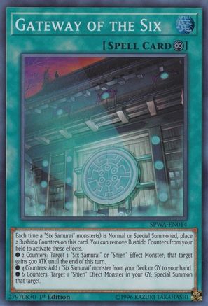 Image of Gateway of the Six (SPWA-EN014) - Spirit Warriors 1st Edition
