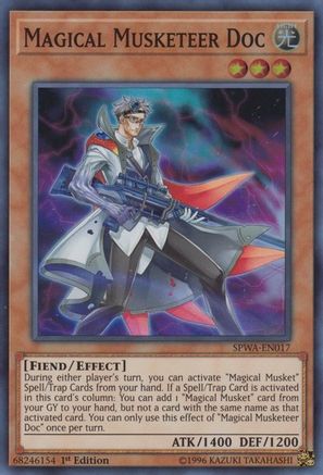 Image of Magical Musketeer Doc (SPWA-EN017) - Spirit Warriors 1st Edition