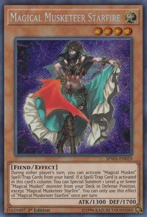 Image of Magical Musketeer Starfire (SPWA-EN019) - Spirit Warriors 1st Edition