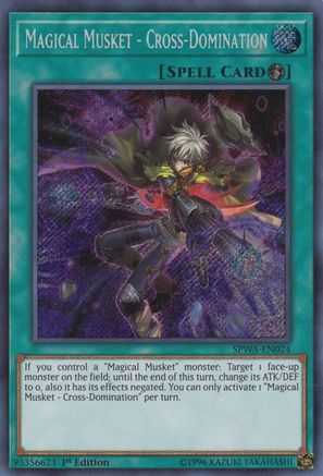 Image of Magical Musket - Cross-Domination (SPWA-EN024) - Spirit Warriors 1st Edition