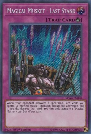Image of Magical Musket - Last Stand (SPWA-EN028) - Spirit Warriors 1st Edition