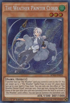 Image of The Weather Painter Cloud (SPWA-EN031) - Spirit Warriors 1st Edition