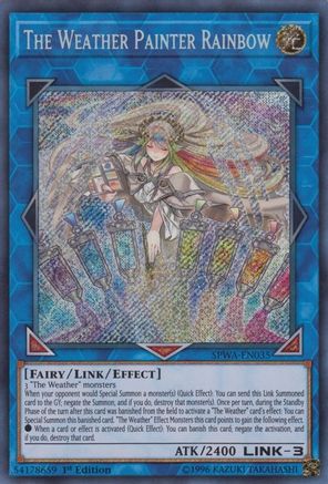 Image of The Weather Painter Rainbow (SPWA-EN035) - Spirit Warriors 1st Edition