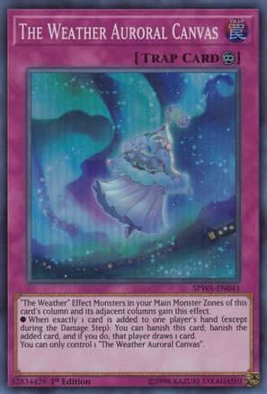 Image of The Weather Auroral Canvas (SPWA-EN041) - Spirit Warriors 1st Edition