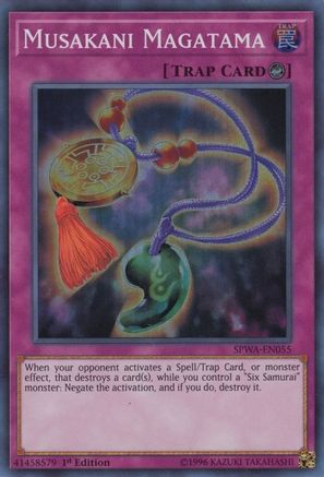 Image of Musakani Magatama (SPWA-EN055) - Spirit Warriors 1st Edition