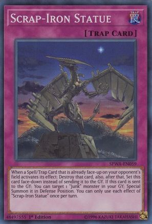 Image of Scrap-Iron Statue (SPWA-EN059) - Spirit Warriors 1st Edition