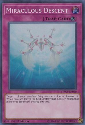 Image of Miraculous Descent (SPWA-EN060) - Spirit Warriors 1st Edition