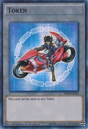 Image of Token: Yusei Fudo (TKN4-EN025) - Yu-Gi-Oh! Tokens Unlimited