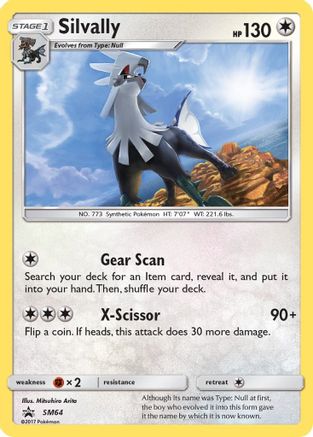 Image of Silvally SM64  - Holofoil SM Promos - Promo