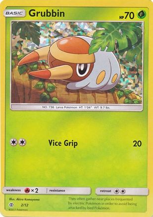 Image of Grubbin 002/12  - Holofoil McDonalds Promos 2017 - Promo