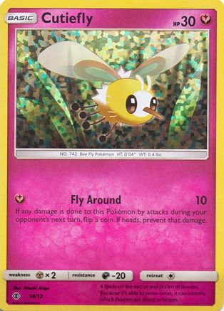 Image of Cutiefly 010/12  - Holofoil McDonalds Promos 2017 - Promo