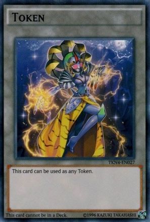 Image of Token: Mithra the Thunder Vassal (TKN4-EN027) - Yu-Gi-Oh! Tokens Unlimited
