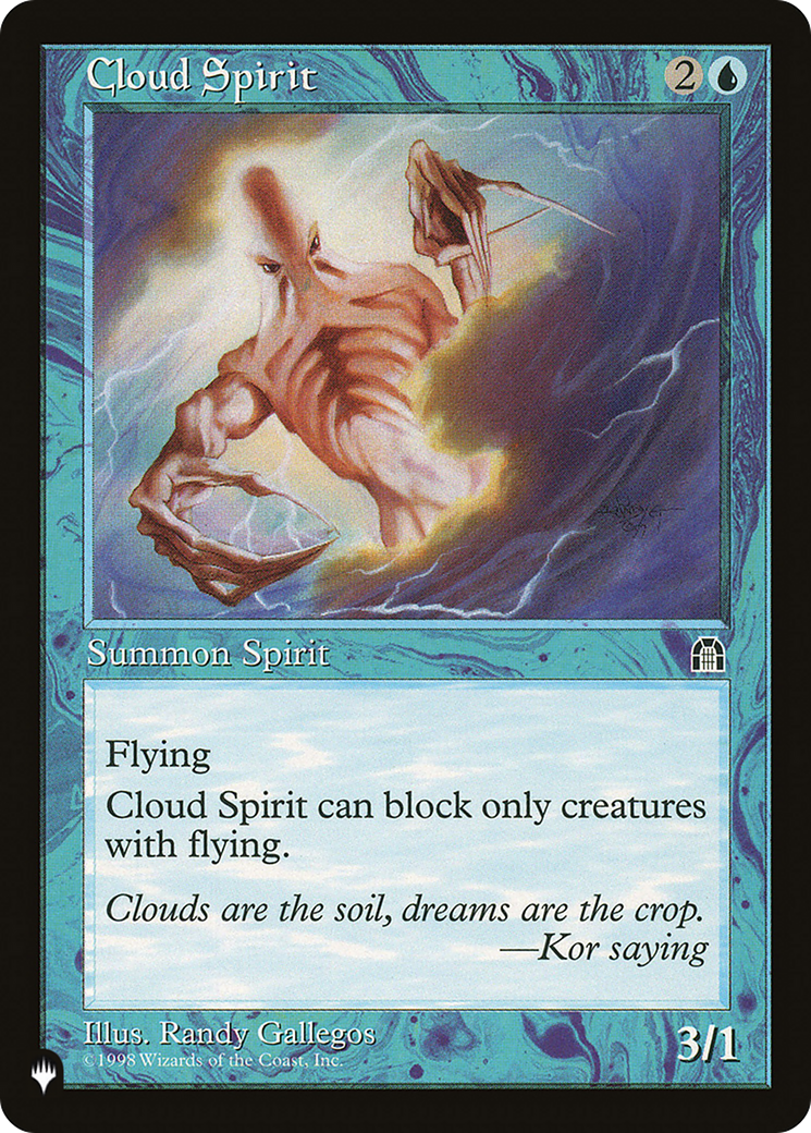 Image of Cloud Spirit (LIST-STH-26) - The List
