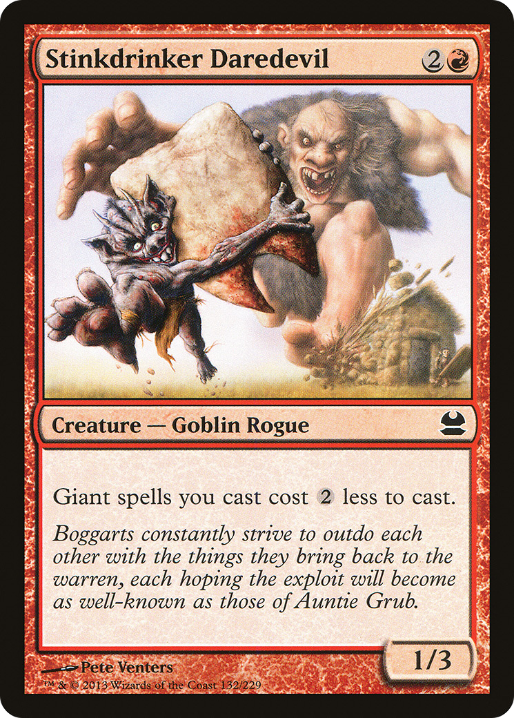 Image of Stinkdrinker Daredevil (MMA-132) - Modern Masters Foil