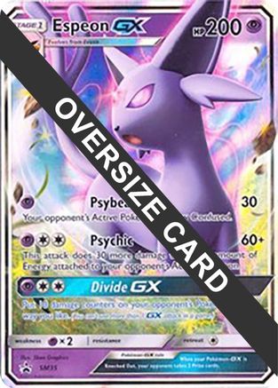 Image of Espeon GX SM35  - Holofoil Jumbo Cards - Promo